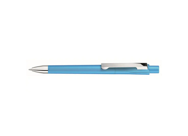 Check M-Si Druckkugelschreiber – Cyanblau, Ergonomisch & Langhaltend TK Gruppe® Grosshandel 