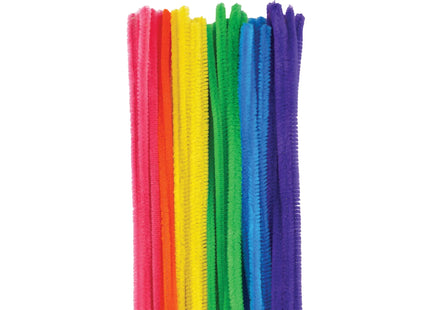 Chenille-Stiel-Bastelset, 30 cm – flexible Pfeifenreiniger für DIY-Kunst und Handwerk TK Gruppe® Grosshandel 