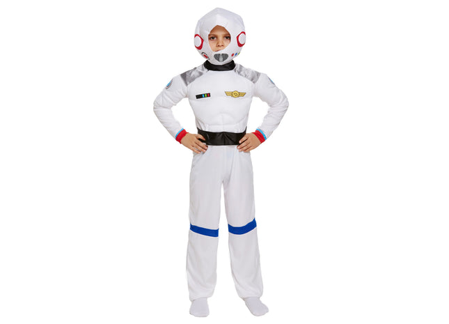 Children's Astronaut Kostüm Für Jungen, Weltraum-Anzug Outfit, Größe 4-6 Jahre, Party Verkleidung TK Gruppe® Grosshandel 