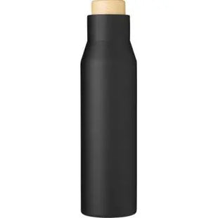 Christian Doppelwandige Edelstahlflasche, Vakuumisoliert - Schwarz, 500ml TK Gruppe® Grosshandel 