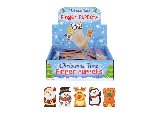 Christliche Weihnachts-Fingerpuppen-Set, 5-teilig, 3 cm, Vielfältige Motive TK Gruppe® Grosshandel 