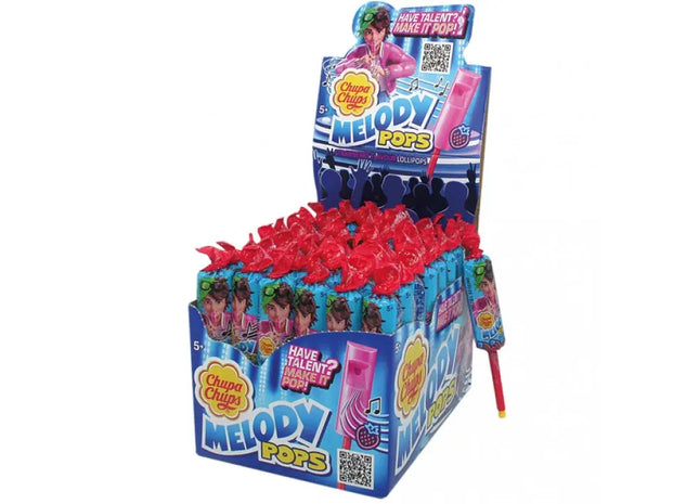 Chupa Chups Melody Pops, 15g - Musikalischer Lutscher für süßen Spielspaß TK Gruppe® Grosshandel 