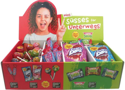 Chupa Chups Mixbox FUN, 161-teiliges Lutschersortiment, Vielfaltspackung TK Gruppe® Grosshandel 