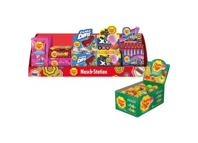 Chupa Chups Snack Station Werbepaket 6+1 – Sonderangebot TK Gruppe® Grosshandel 