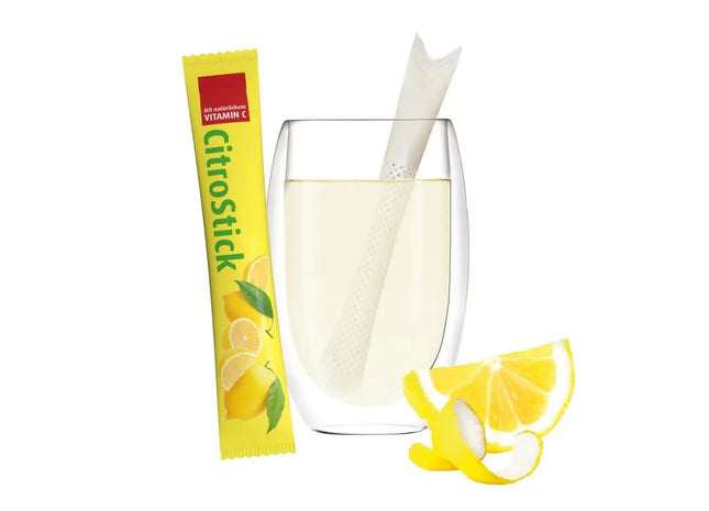 CitroStick - Heiße Zitrone mit individuellem Design - Erfrischend & Stilvoll TK Gruppe® Grosshandel 