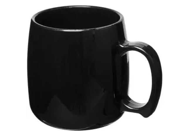Classic Kunststoffbecher, 300 ml - Stilvoll & Langlebig, Schwarz TK Gruppe® Grosshandel 