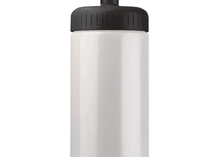 Classic Sportflasche 500ml in Weiß-Schwarz - Stilvoll und Praktisch für jeden Sportler TK Gruppe® Grosshandel 