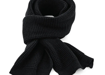 Classic Waffle Knit Scarf TK Gruppe® Grosshandel 