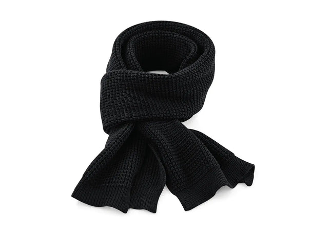 Classic Waffle Knit Scarf TK Gruppe® Grosshandel 