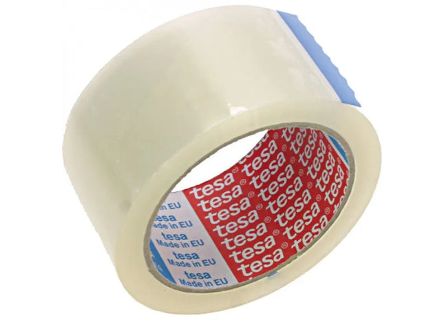 Clear TESA Extra Wide 66mx50mm Self-Adhesive Film Tape: Strong Packaging Seal for Shipping & Storage TK Gruppe® Grosshandel 