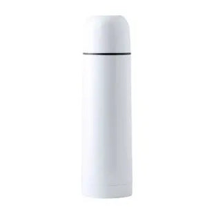 Cleikon Thermoskanne, Vakuumisoliert, 500 ml, Modernes Design - Reinweiß TK Gruppe® Grosshandel 