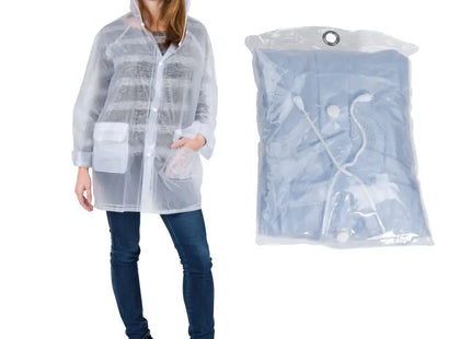 Clermont-Ferrand Transparente Regenjacke - Stilvoller Durchblick bei Nässe TK Gruppe® Grosshandel 