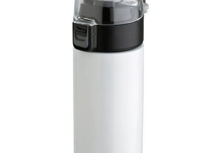 Click-to-Open Isolierbecher 330 ml – Praktischer weißer Becher für unterwegs TK Gruppe® Grosshandel 
