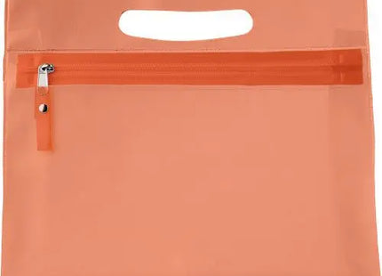 Clyde PVC Kulturtasche in Leuchtendem Orange - Auffällig & Praktisch, 100 Zeichen TK Gruppe® Grosshandel 