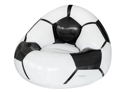 Coach Fußballsessel aufblasbar: Komfort in Schwarz-Weiß TK Gruppe® Grosshandel 