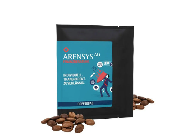 CoffeeBag Barista in Schwarz – Individuell Gestaltbar, Elegant & Funktional TK Gruppe® Grosshandel 