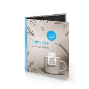 CoffeeFlyer Barista in Schwarz: Individuell Gestaltet & Modern TK Gruppe® Grosshandel 