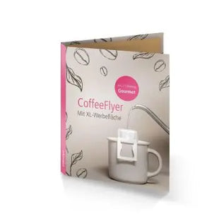 CoffeeFlyer Gourmet in Naturbraun: Individuell & Geschmackvoll TK Gruppe® Grosshandel 