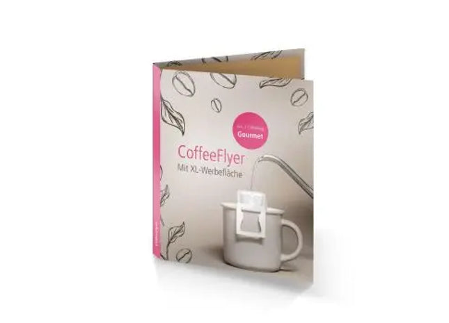 CoffeeFlyer Gourmet in Naturbraun: Individuell & Geschmackvoll TK Gruppe® Grosshandel 