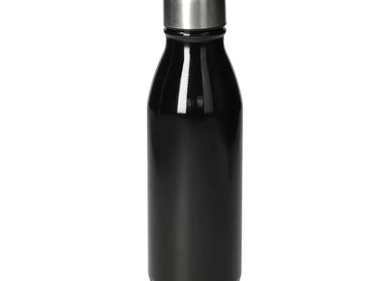 Colare Aluminium-Trinkflasche 500 ml - Elegantes Schwarz TK Gruppe® Grosshandel 