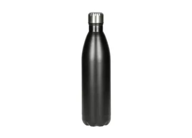 Colare Vakuumisolierflasche 750 ml - Tiefes Schwarz, Robust & Elegant TK Gruppe® Grosshandel 