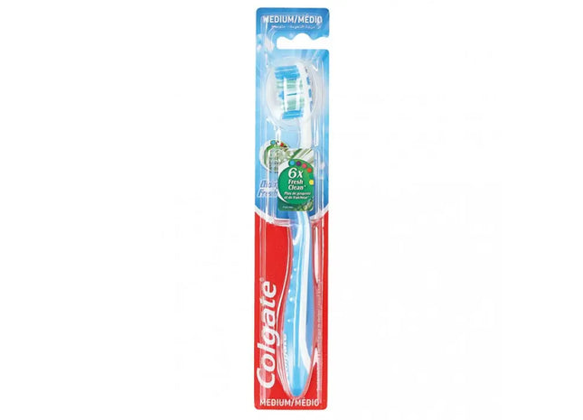 Colgate Max Fresh Mittelharte Zahnbürste, 19cm - Effektive Reinigung & Frische TK Gruppe® Grosshandel 