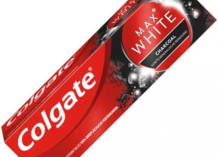 Colgate Max White Charcoal Zahnpasta, 75ml – Tiefenreinigung & strahlendes Weiß TK Gruppe® Grosshandel 
