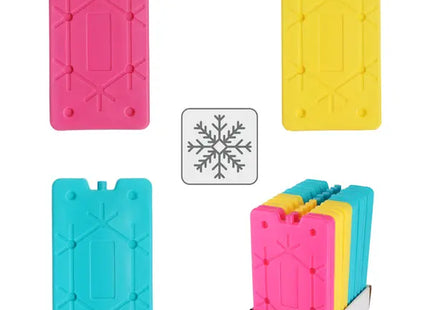 Colorful Gel Ice Pack, Pack of 3, Medium Size, Approx. 25x14x1cm: Versatile Cooling Solution TK Gruppe® Grosshandel 