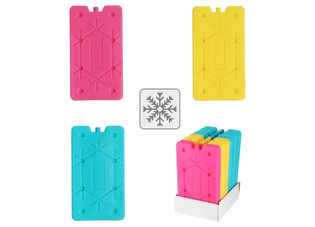 Colorful Gel Ice Pack, Pack of 3, Medium Size, Approx. 25x14x1cm: Versatile Cooling Solution TK Gruppe® Grosshandel 