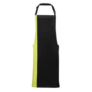Colours Collection Contrast Bib Apron – Stylish Functionality for Modern Chefs TK Gruppe® Grosshandel 