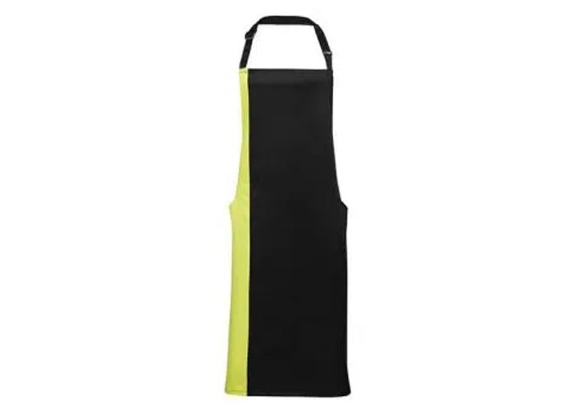 Colours Collection Contrast Bib Apron – Stylish Functionality for Modern Chefs TK Gruppe® Grosshandel 