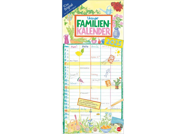 Comic & Cartoon Humor-Kalender - Kohwagner Unser Familienplaner für kreative Organisation TK Gruppe® Grosshandel 