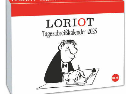 Comic, Cartoon & Humor Tagesabreißkalender - Loriot, Täglich ein Lächeln 2024 TK Gruppe® Grosshandel 