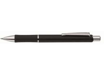 Comma Druckkugelschreiber – Schwarzer Kugelschreiber, Hochwertiger Retractable Stift, Ergonomisch, Langlebig TK Gruppe® Grosshandel 