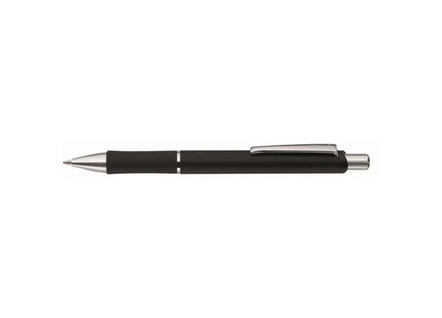 Comma Druckkugelschreiber – Schwarzer Kugelschreiber, Hochwertiger Retractable Stift, Ergonomisch, Langlebig TK Gruppe® Grosshandel 
