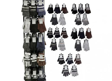 Comprehensive Men's Winter Gear Set, 180 Pieces on Metal Display Stands - Complete Seasonal Collection TK Gruppe® Grosshandel 