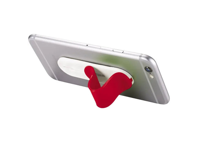 Compress Kompakte Smartphone-Halterung - Leuchtend Rot TK Gruppe® Grosshandel 