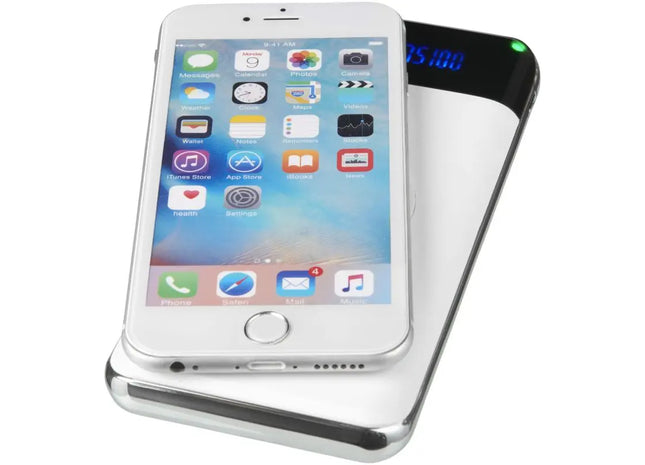 Constant 10.000 mAh Wireless Powerbank mit LED-Anzeige - Weiß TK Gruppe® Grosshandel 