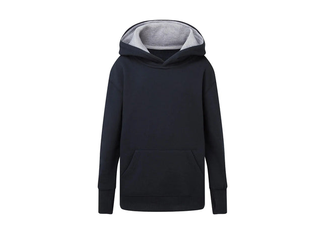 Contrast Hooded Sweatshirt Kids TK Gruppe® Grosshandel 
