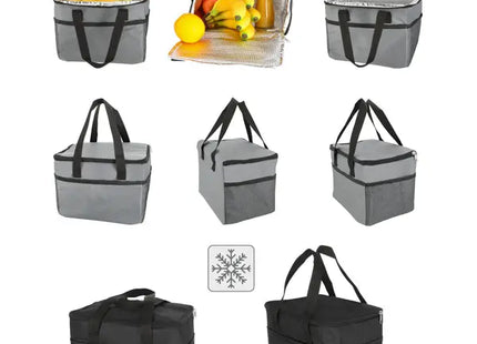Cooler Pack, 2-Pack, 9L, Approx. 25x20x17.5cm - Portable Chill Bag for Refreshments On-The-Go TK Gruppe® Grosshandel 