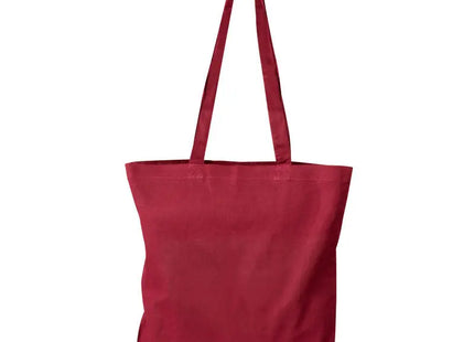Copenhagen Baumwolltasche in Burgund, Stilvoll & Robust, Öko-Chic TK Gruppe® Grosshandel 
