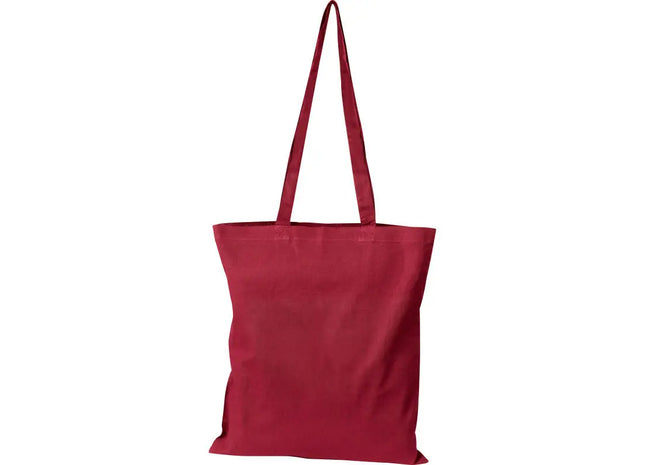 Copenhagen Baumwolltasche in Burgund, Stilvoll & Robust, Öko-Chic TK Gruppe® Grosshandel 