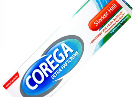 Corega Ultra Stark Haftcreme, 40 ml: Sicherer Halt & Bequemer Sitz für Prothesen TK Gruppe® Grosshandel 