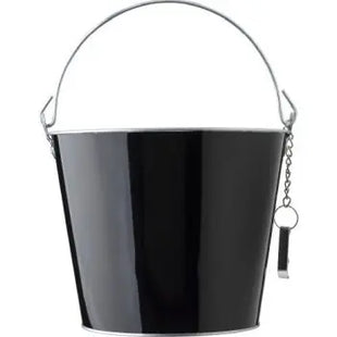 Corey Eisbehälter aus Eisen und Aluminium in Schwarz – Robust & Chic TK Gruppe® Grosshandel 