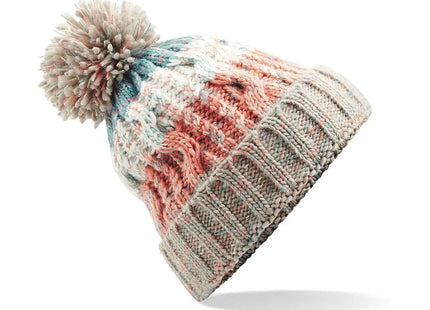Corkscrew Pom Pom Beanie TK Gruppe® Grosshandel 