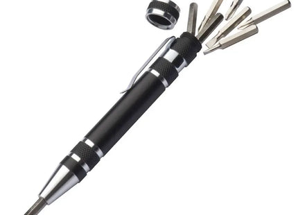 Corleone Metallschraubendreherset: Präzisionswerkzeuge in elegantem Schwarz TK Gruppe® Grosshandel 