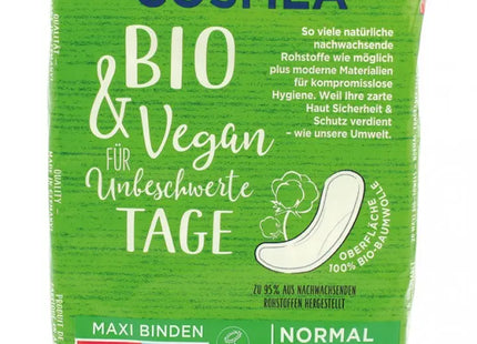 Cosmea Maxi Bio & Vegan Damenbinden, 20 Normalgröße – Umweltfreundlich & Sanft TK Gruppe® Grosshandel 