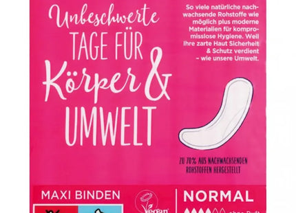Cosmea Maxi Damenbinden, 22 Stück Normalgröße – Zuverlässiger Schutz TK Gruppe® Grosshandel 
