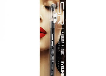 Cosmetic Eye Liner Stift in Schwarz, 14 cm auf Blisterkarte TK Gruppe® Grosshandel 