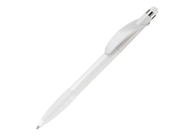 Cosmo Stylus Ballpoint Pen - White - Multi-Funktionaler Schreibstift mit Touchscreen-Funktion TK Gruppe® Grosshandel 